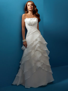 wedding alfred angelo dress