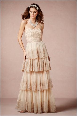 retro style wedding dresses