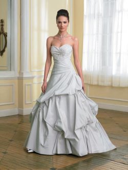 sophia tolli blue wedding gown
