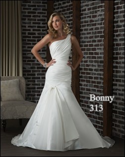 best wedding dress style for large bust