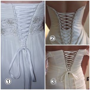 Making a wedding dress