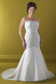 Wedding Dress  Size on Plus Size Bride  Plus Size Bridal Gown