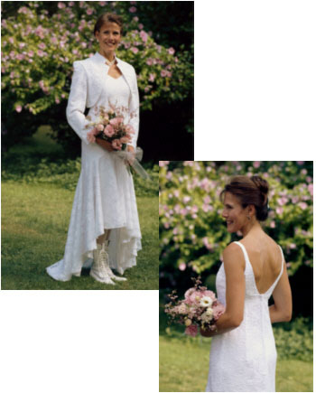 wedding dress western