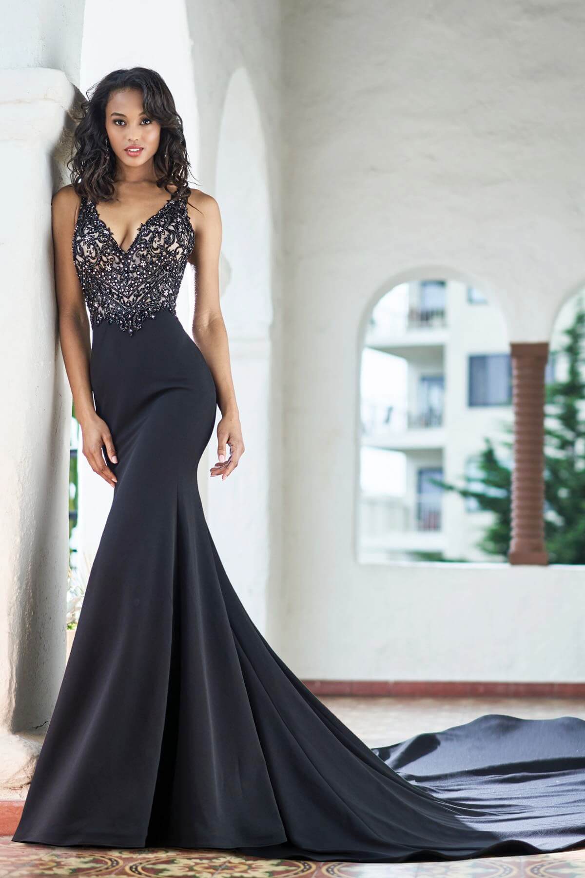 Black wedding gown Jasmine