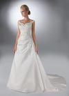 Off the shoulder a-line wedding gown by DaVinci