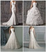 Various wedding dress styles