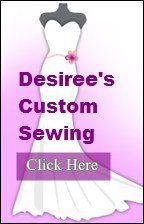 Desirees Custom Sewing Logo