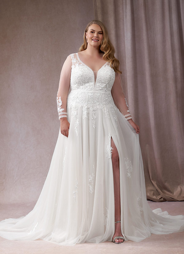 Plus size wedding dress Azazie