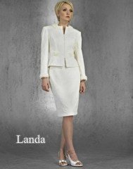 White Wedding Suit by Landa