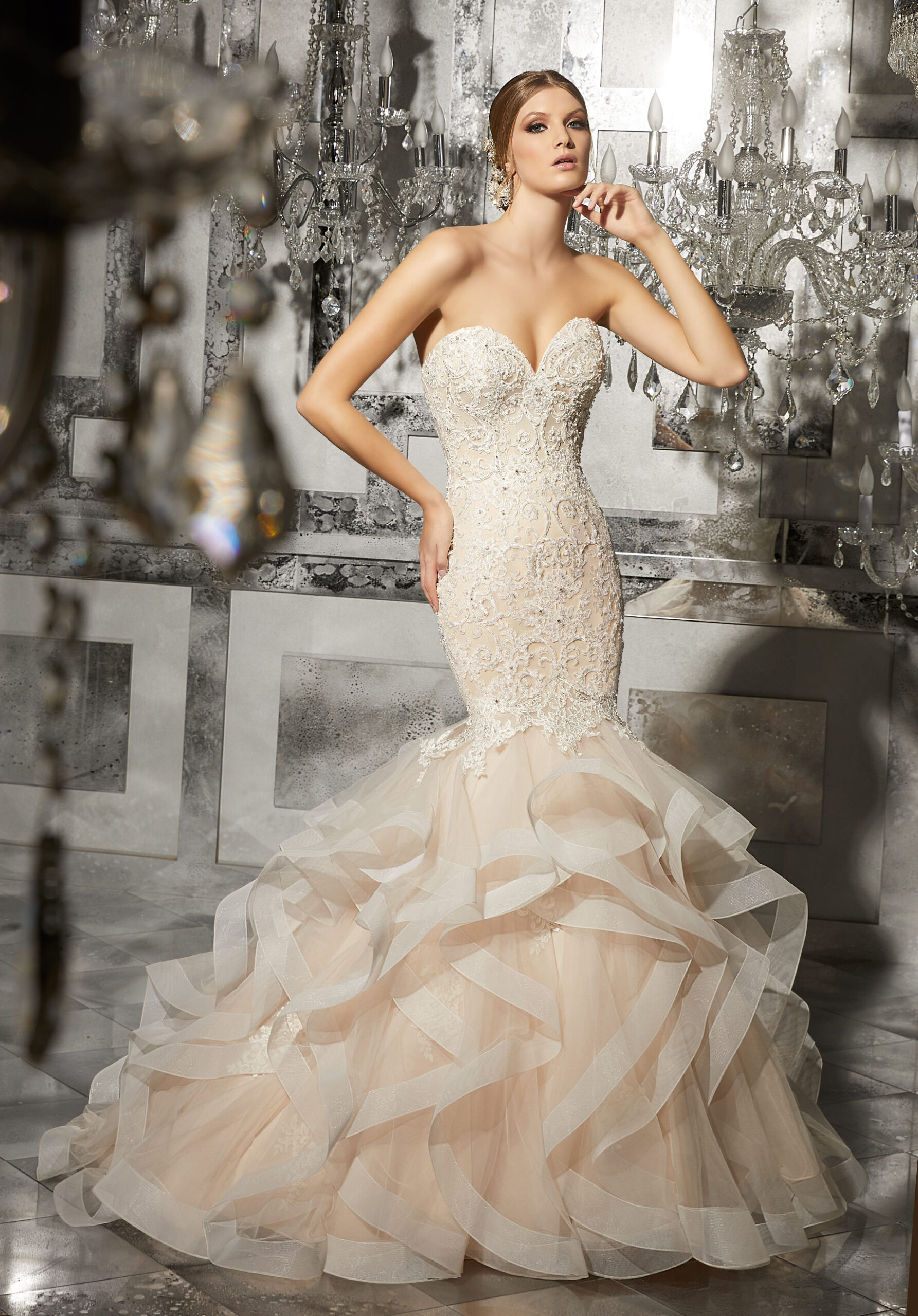 Mori Lee gold bridal gown Mori Lee gold bridal gown