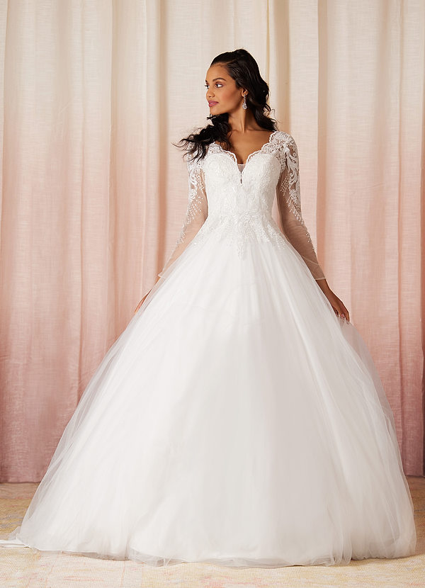 Azzie Essy Tulle Wedding Dress
