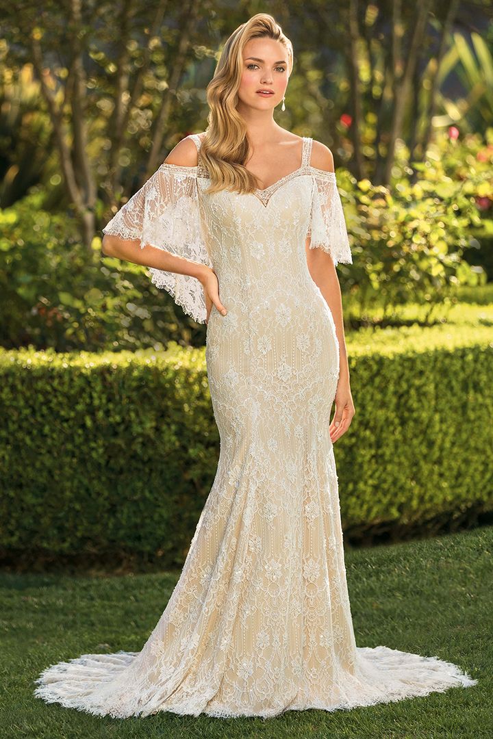 Casablanca gold wedding dress Casablanca gold wedding dress
