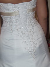 Corset back wedding dress conversion Corset back wedding dress conversion