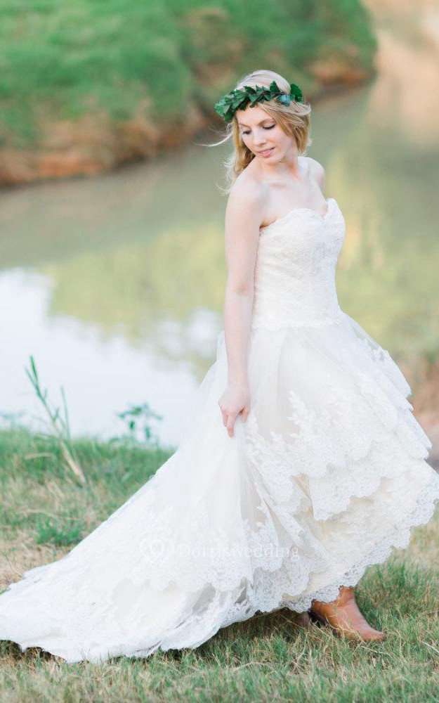 country western wedding dresses