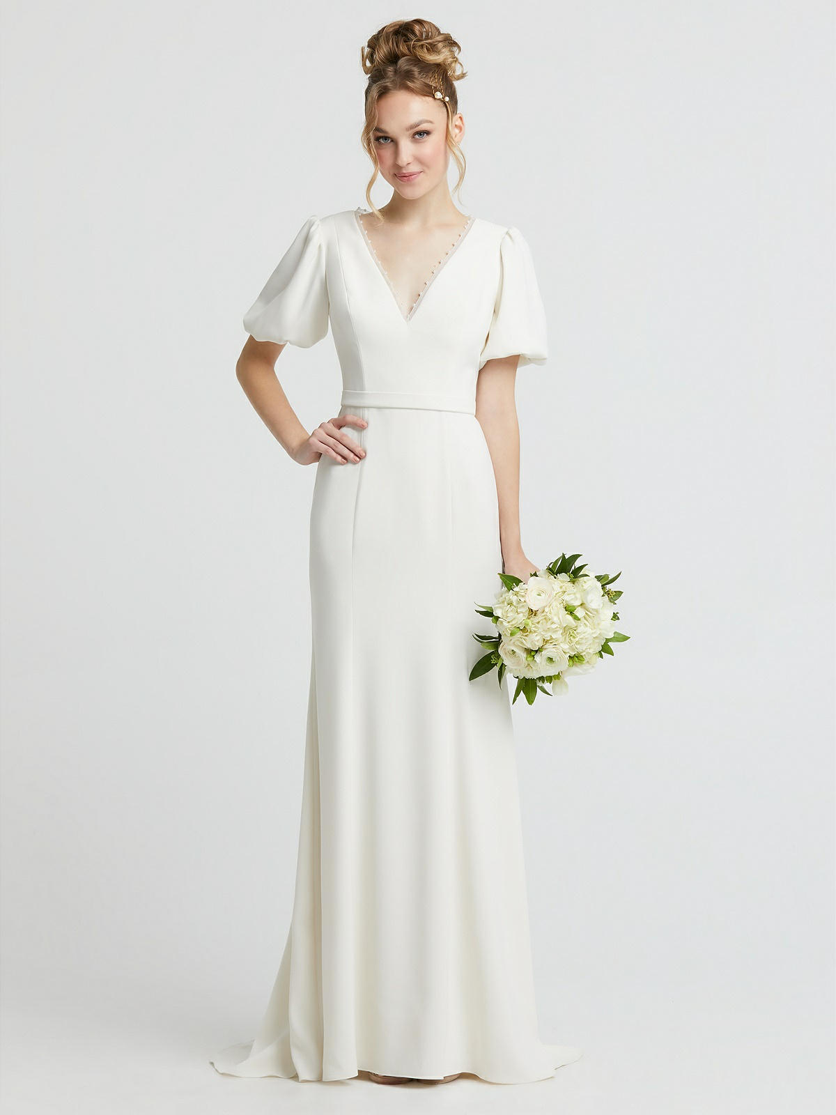 Mature wedding dress by Dessy #1059 Mature wedding dress by Dessy #1059