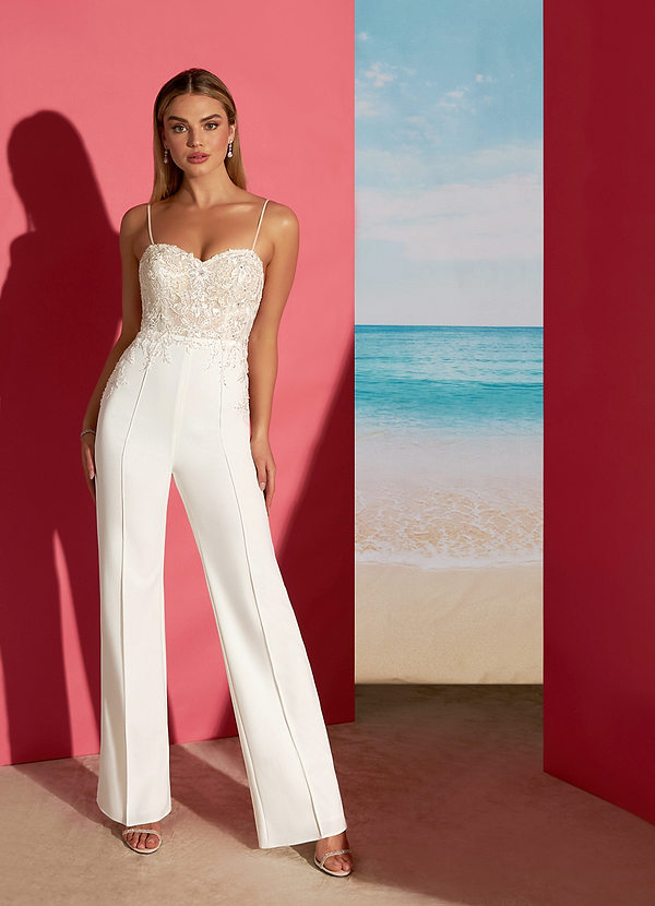 Wedding pantsuit zAazie style Bella